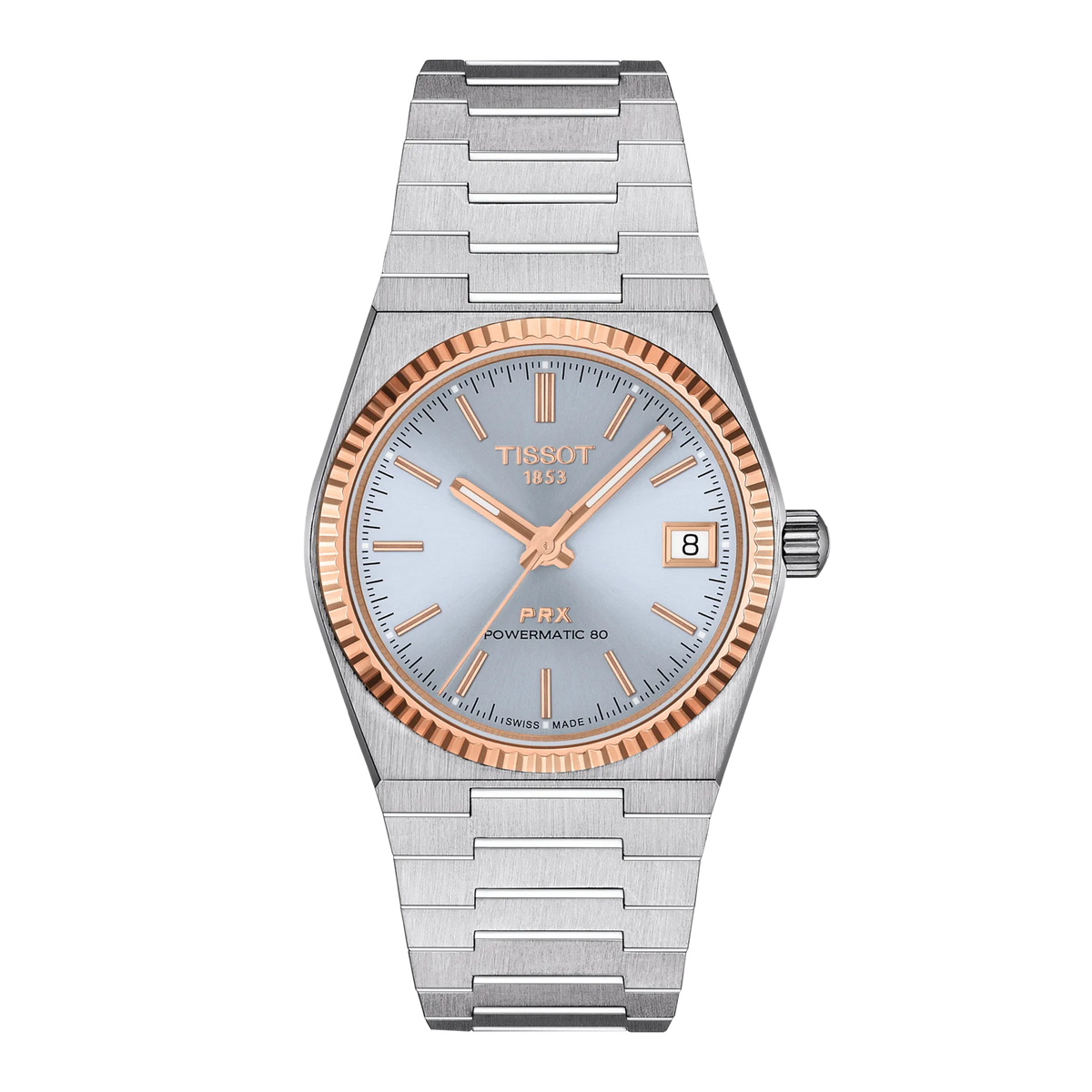 Tissot PRX 18kt Gull Bezel