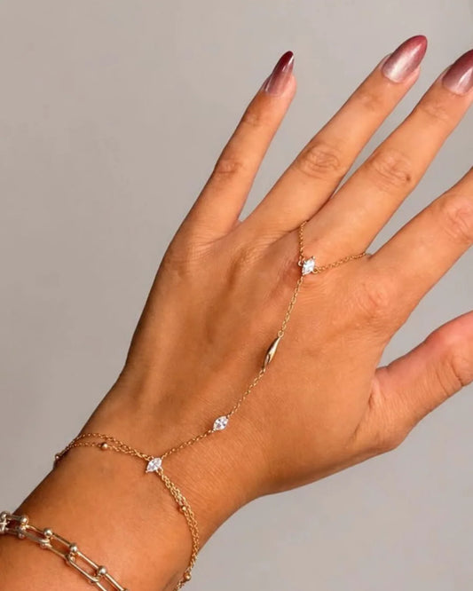 Cape Divine armband/hringur ghs/zirkon