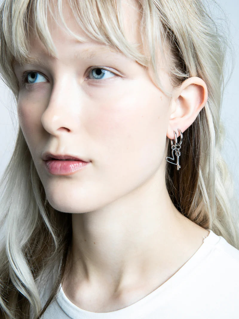 Steel Hoops Charm - Hlín Reykdal