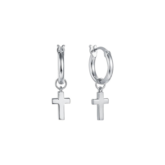 HOOP TINY CROSS - Vera Design