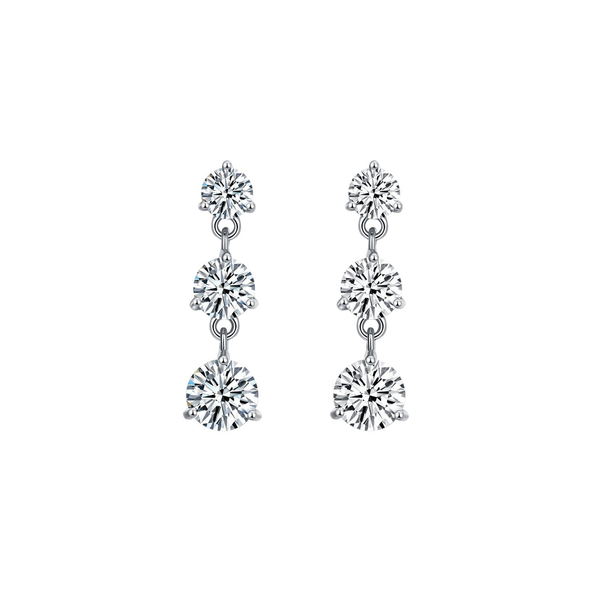 STUD PRINCESS EARRINGS - Vera Design