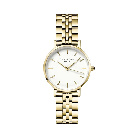 Rosefield - Small White Steel Gold