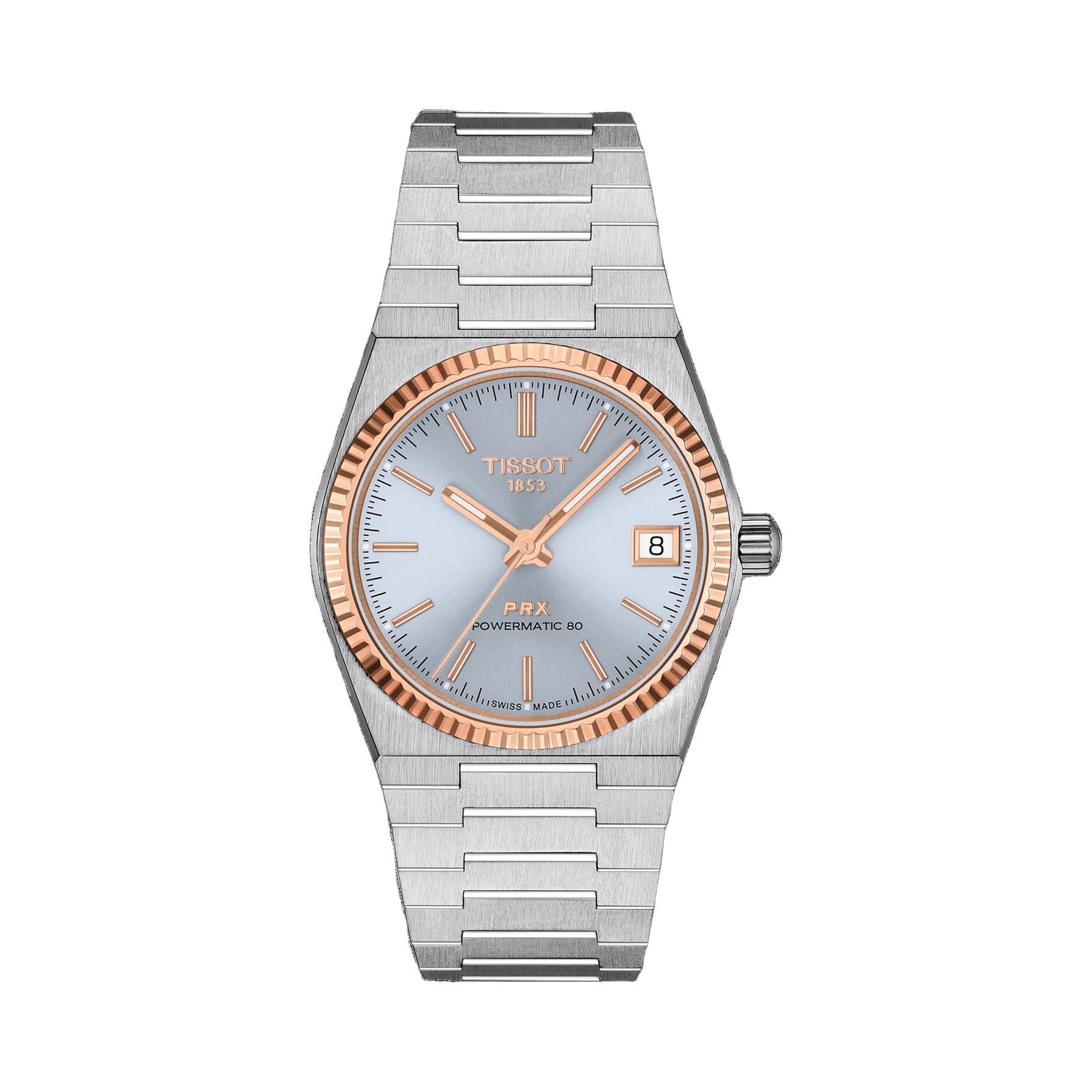 Tissot PRX 18kt Gull Bezel