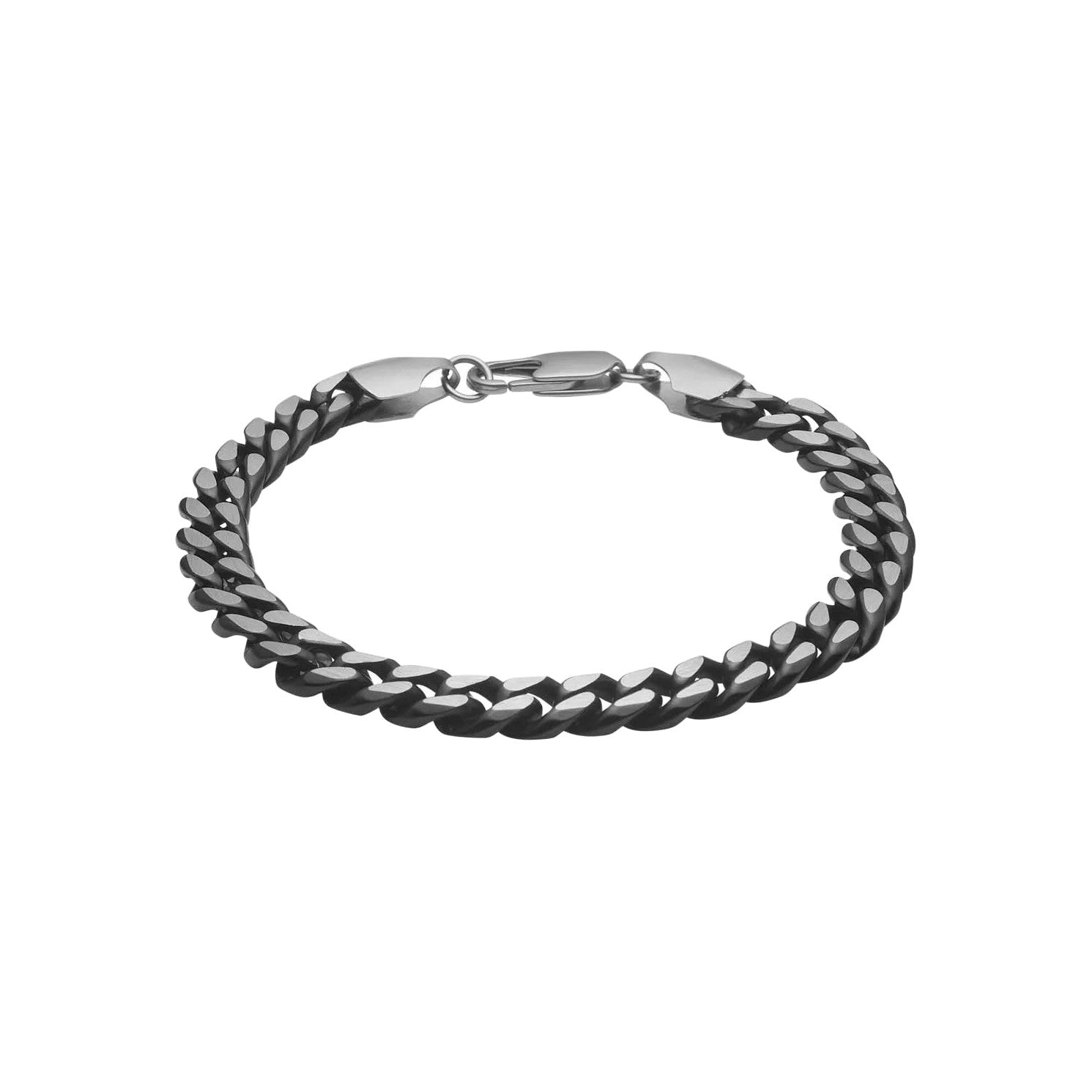 Stál Armband Svart