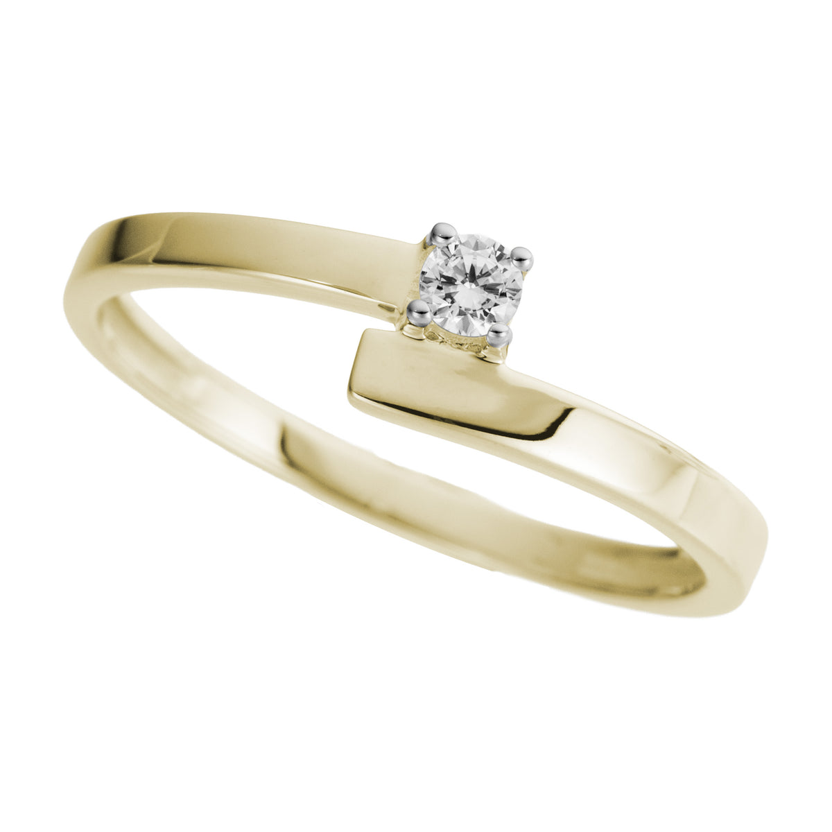 14kt gullhringur zirk bb