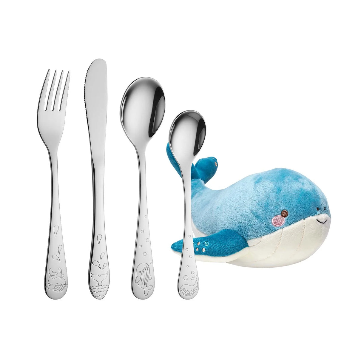 Hnífapör og hvalur