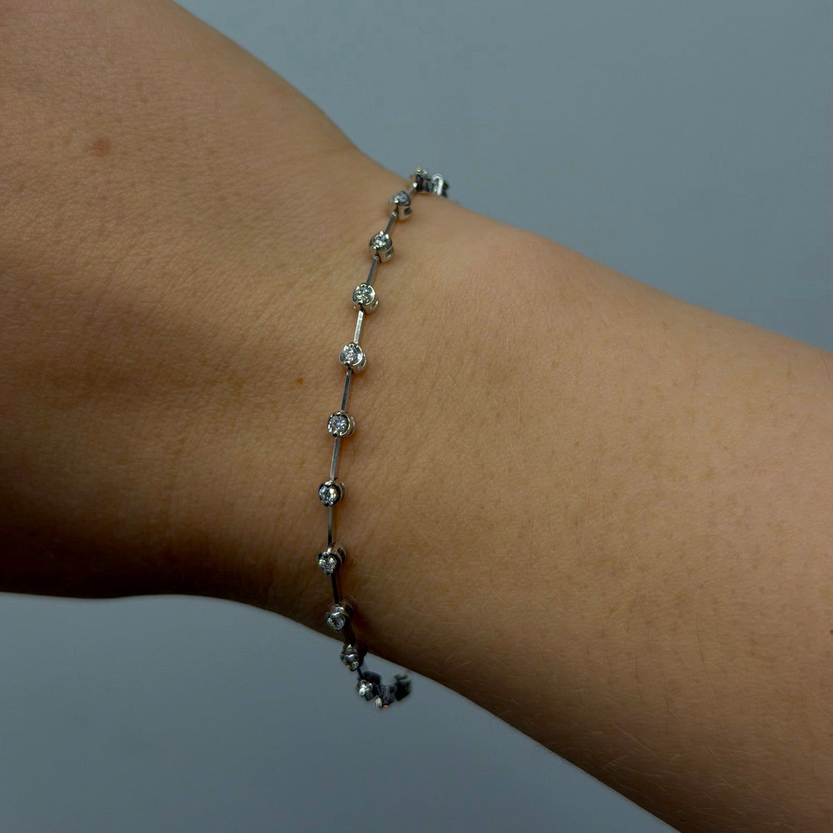 Hvítagulls armband 18kt