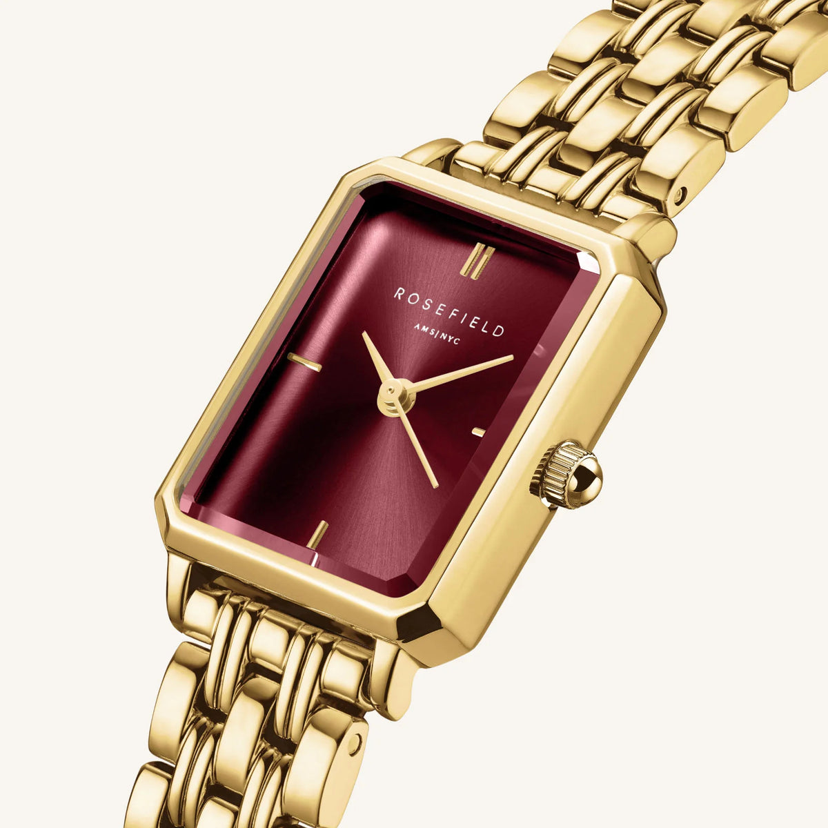 Rosefield - Octagon XS Burgundy
