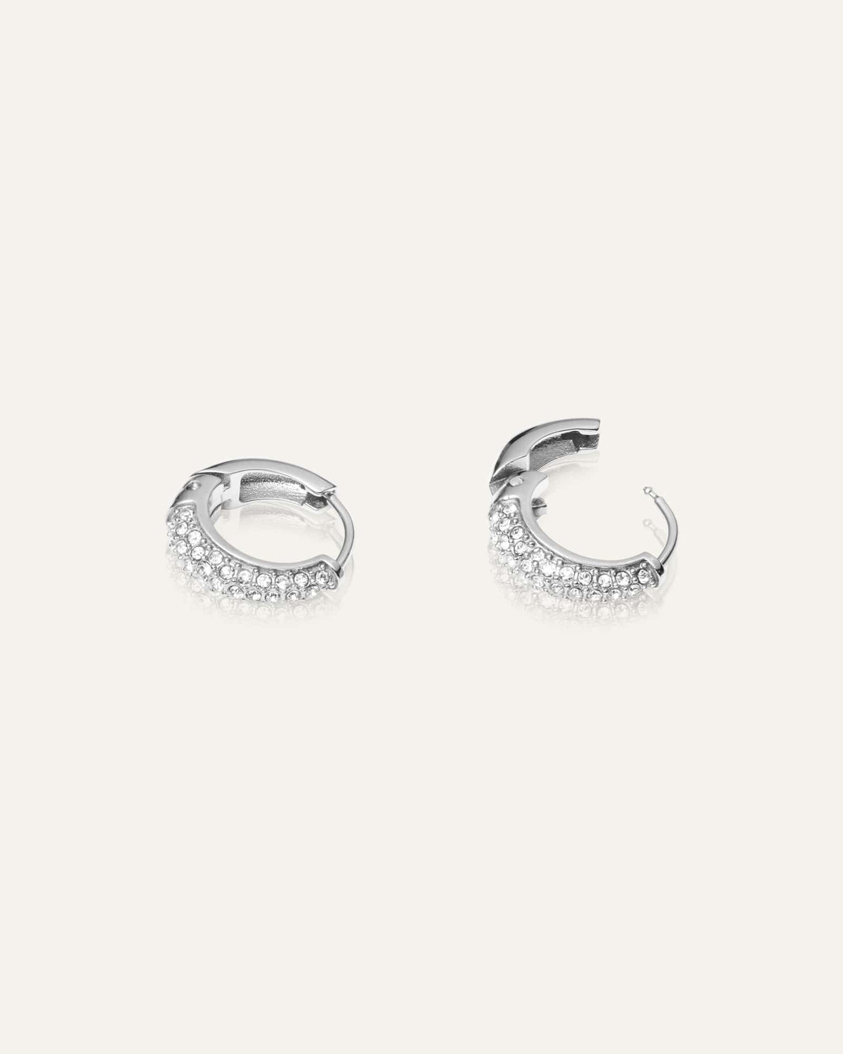 Mockberg Pave Precious Small Hoops