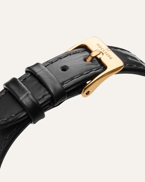 Mockberg Timeless Black Leather