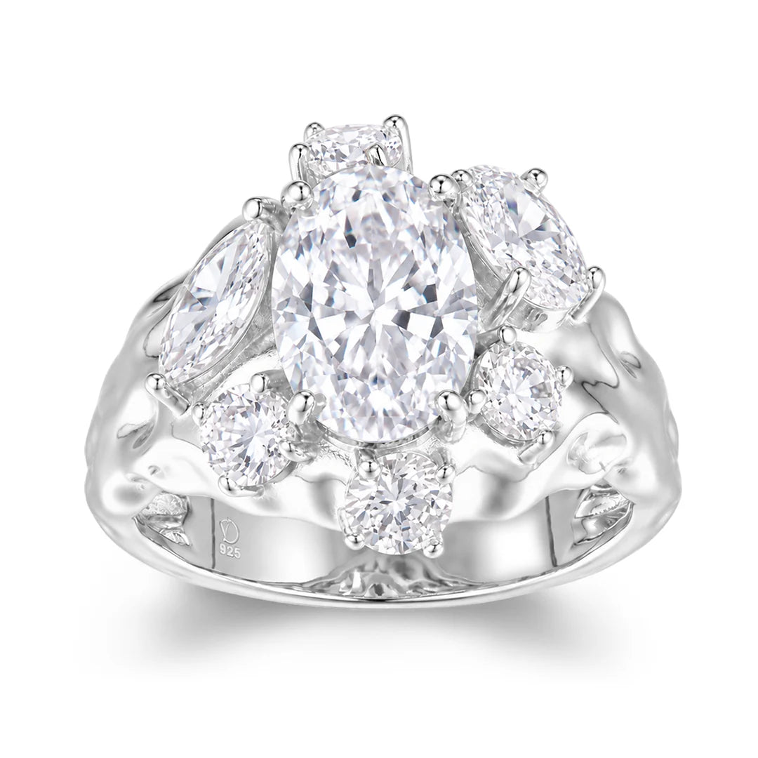 Vera Design - Crystal Drottning hringur