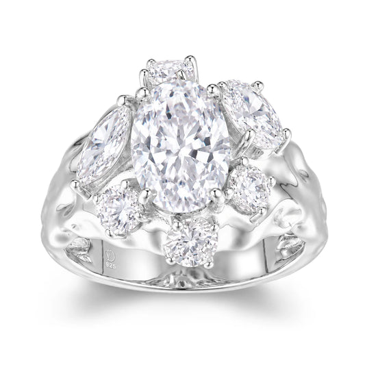 Vera Design - Crystal Drottning hringur