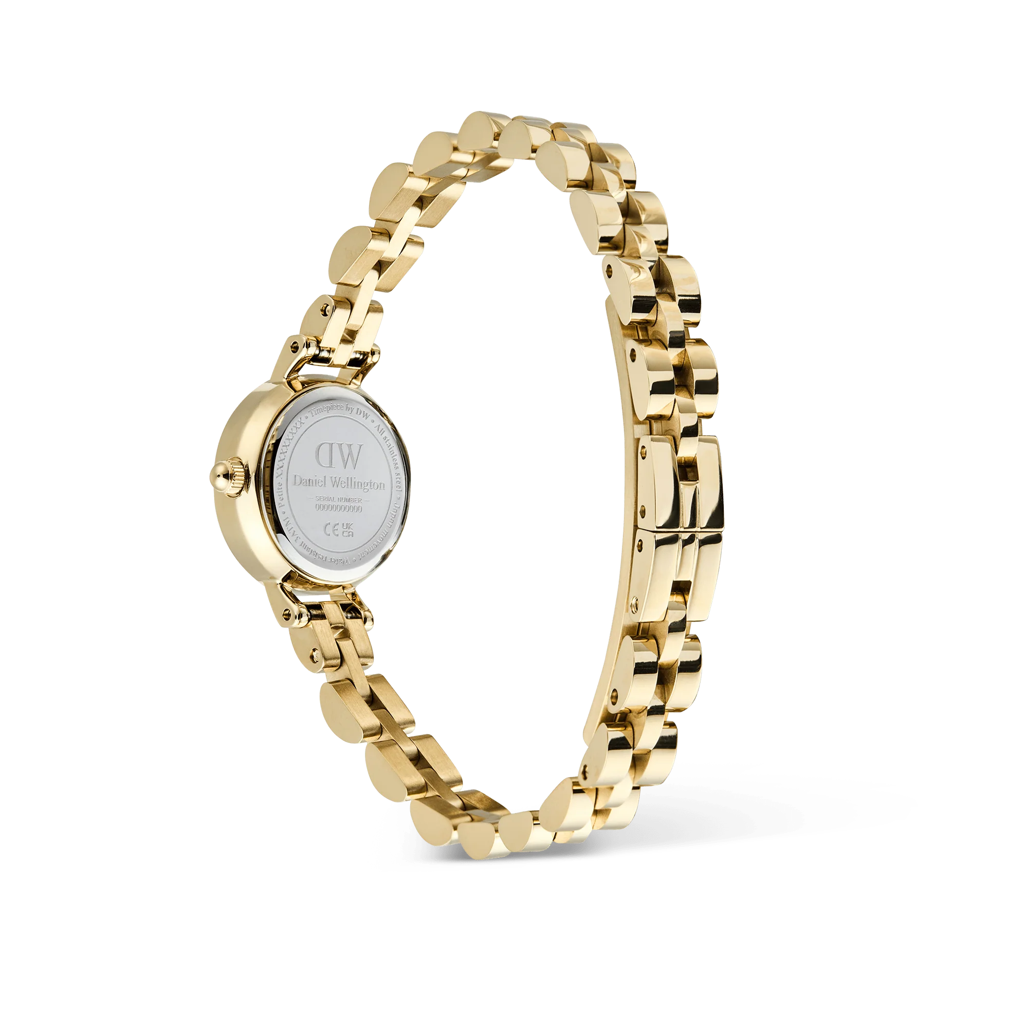 Daniel Wellington - Petite Mini Arch 3-link Gold