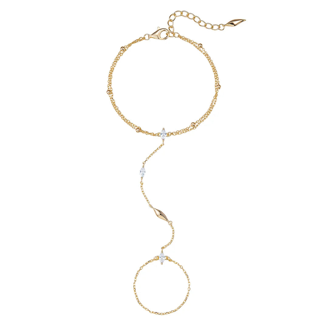 Cape Divine armband/hringur ghs/zirkon