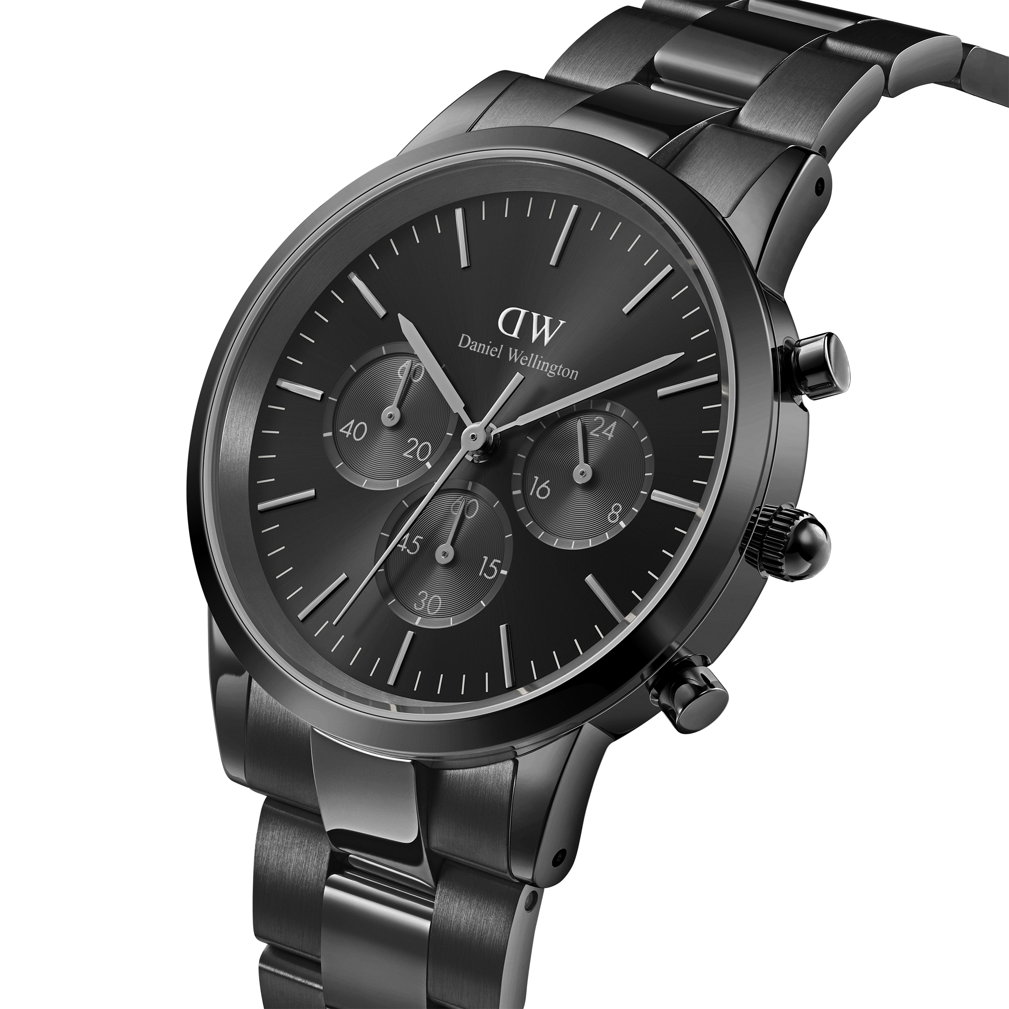 Daniel Wellington - Iconic Chronograph Link Onyx