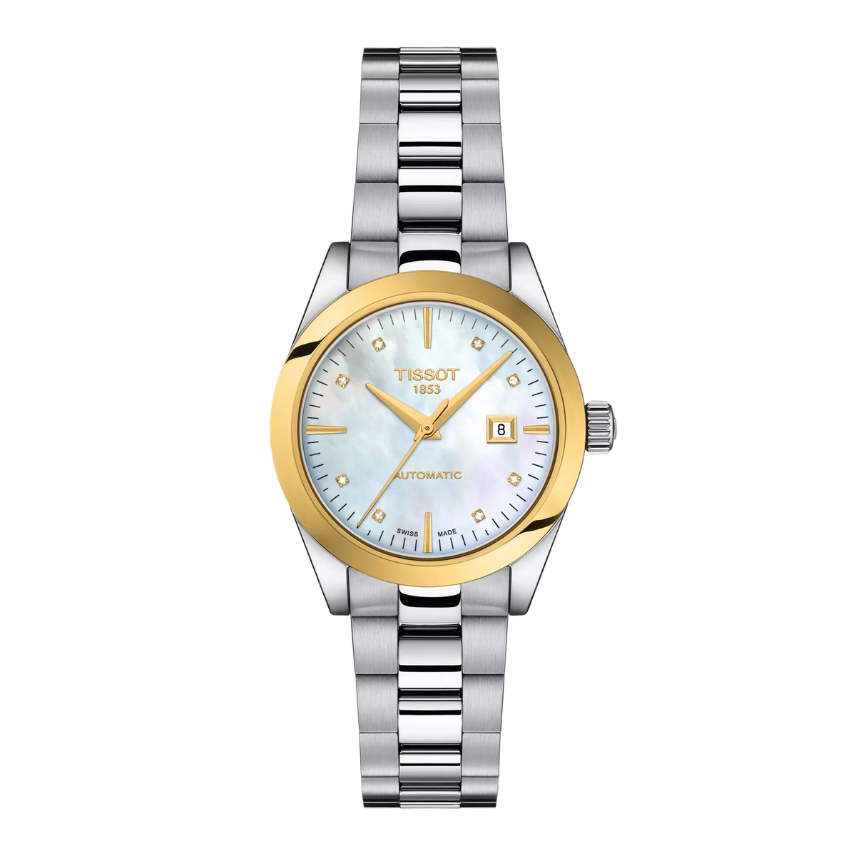 Tissot T-My Lady Automatic 18kt gull bezel