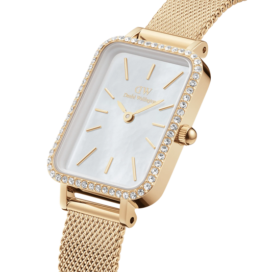 Daniel Wellington - Quadro Lumine Bezel Evergold