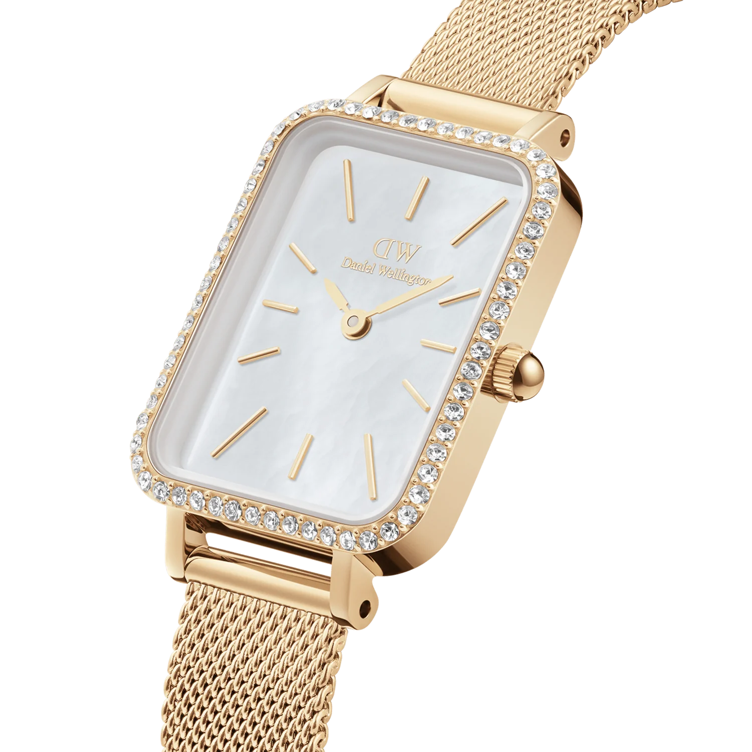 Daniel Wellington - Quadro Lumine Bezel Evergold