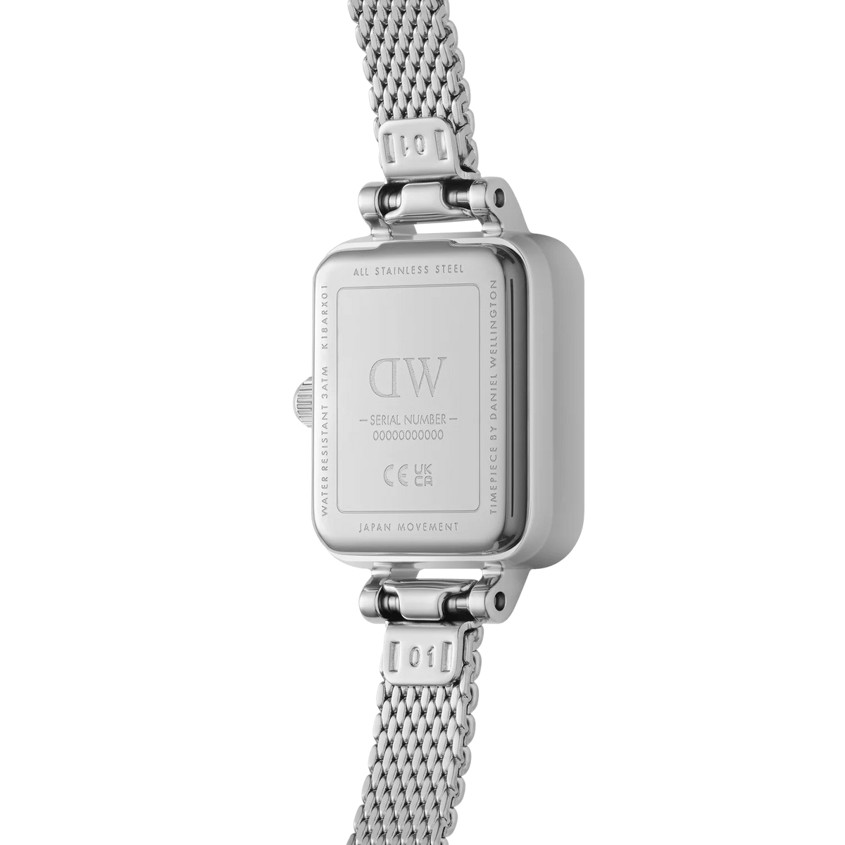 Daniel Wellington Quadro Mini Sterling