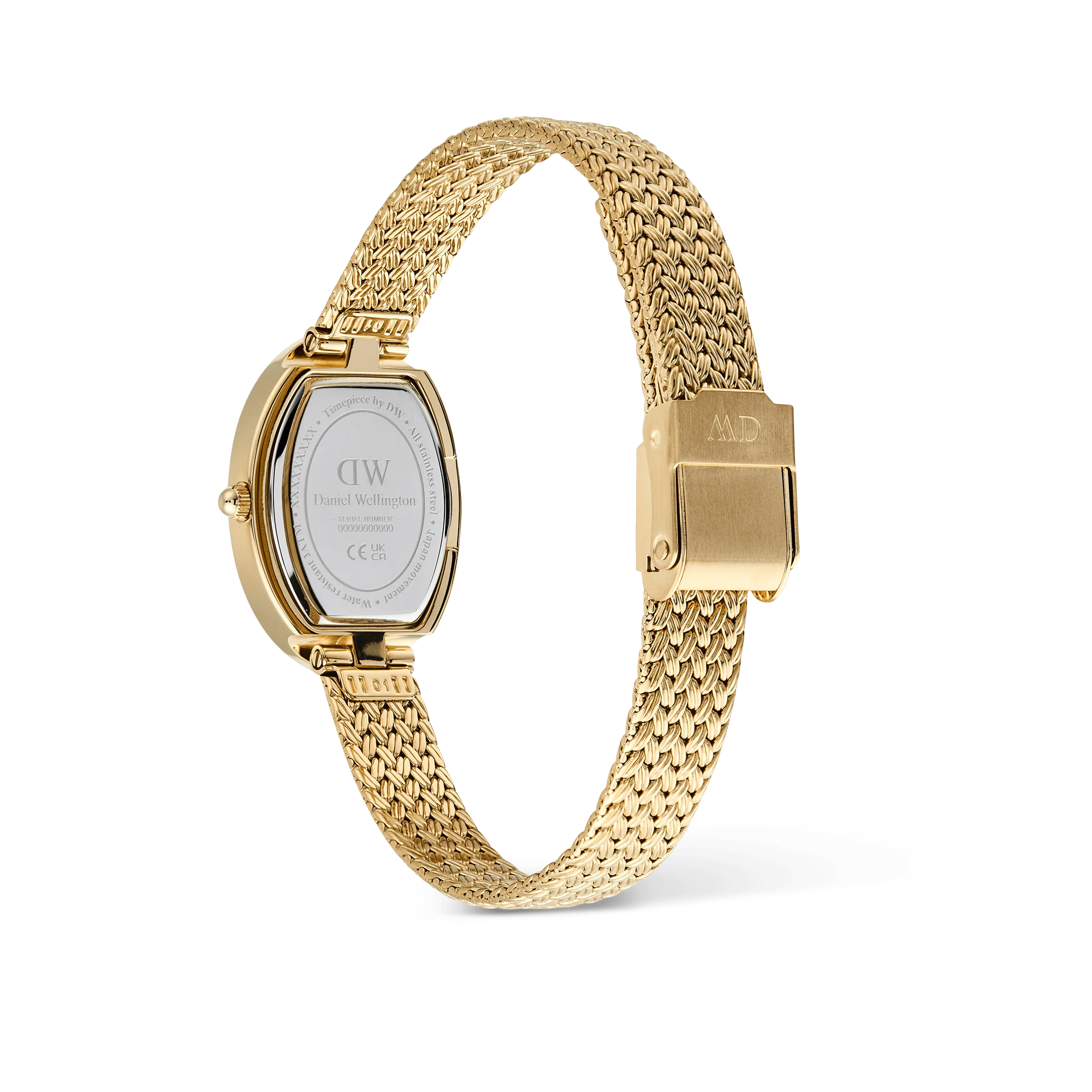Daniel Wellington - Juliette Braided Mesh White Sunray Gold