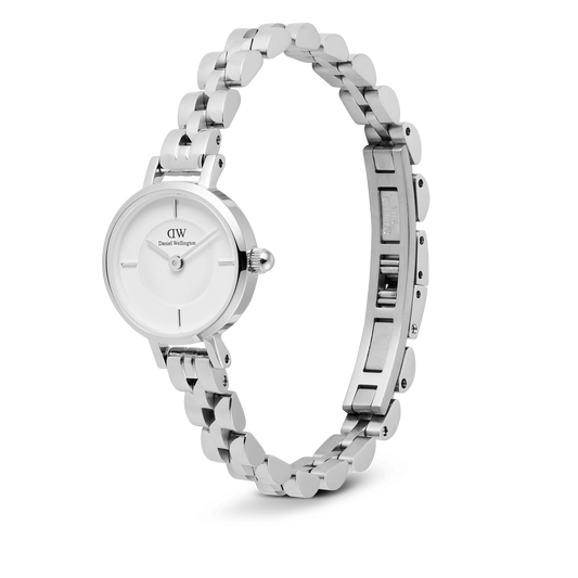 Daniel Wellington - Petite Mini Arch 3-link White Silver
