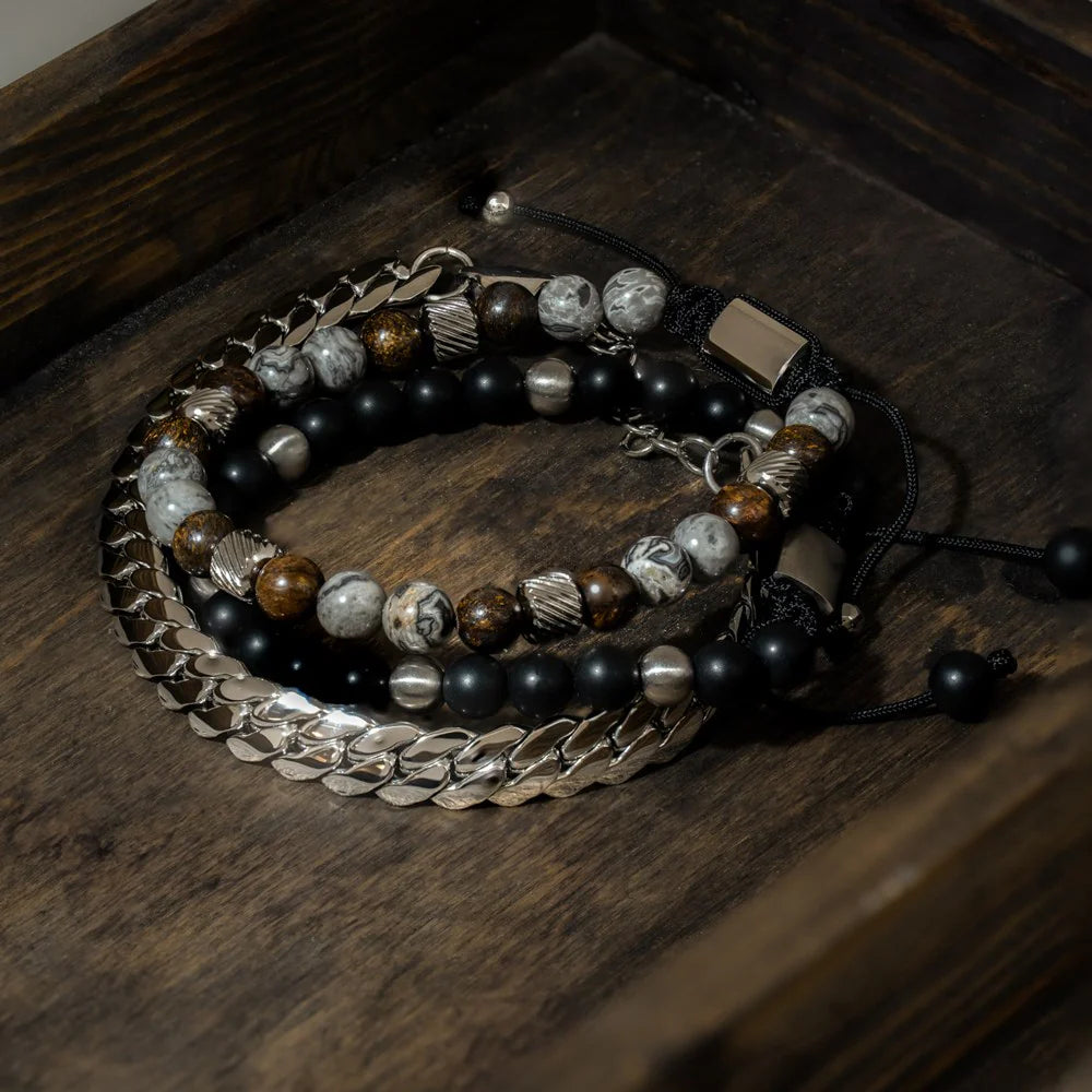 Stál Armband