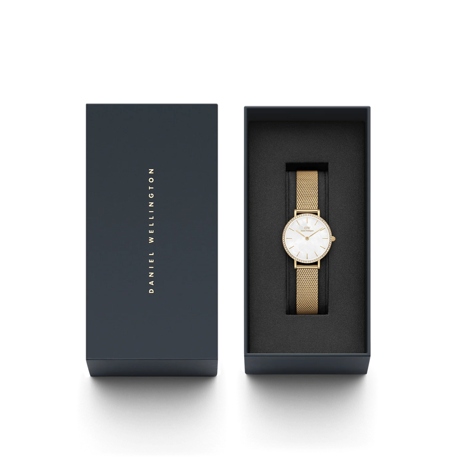 Daniel Wellington - Petite Lumine Bezel Evergold