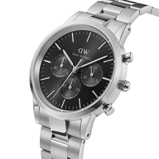 Daniel Wellington - Iconic Chronograph Link Onyx
