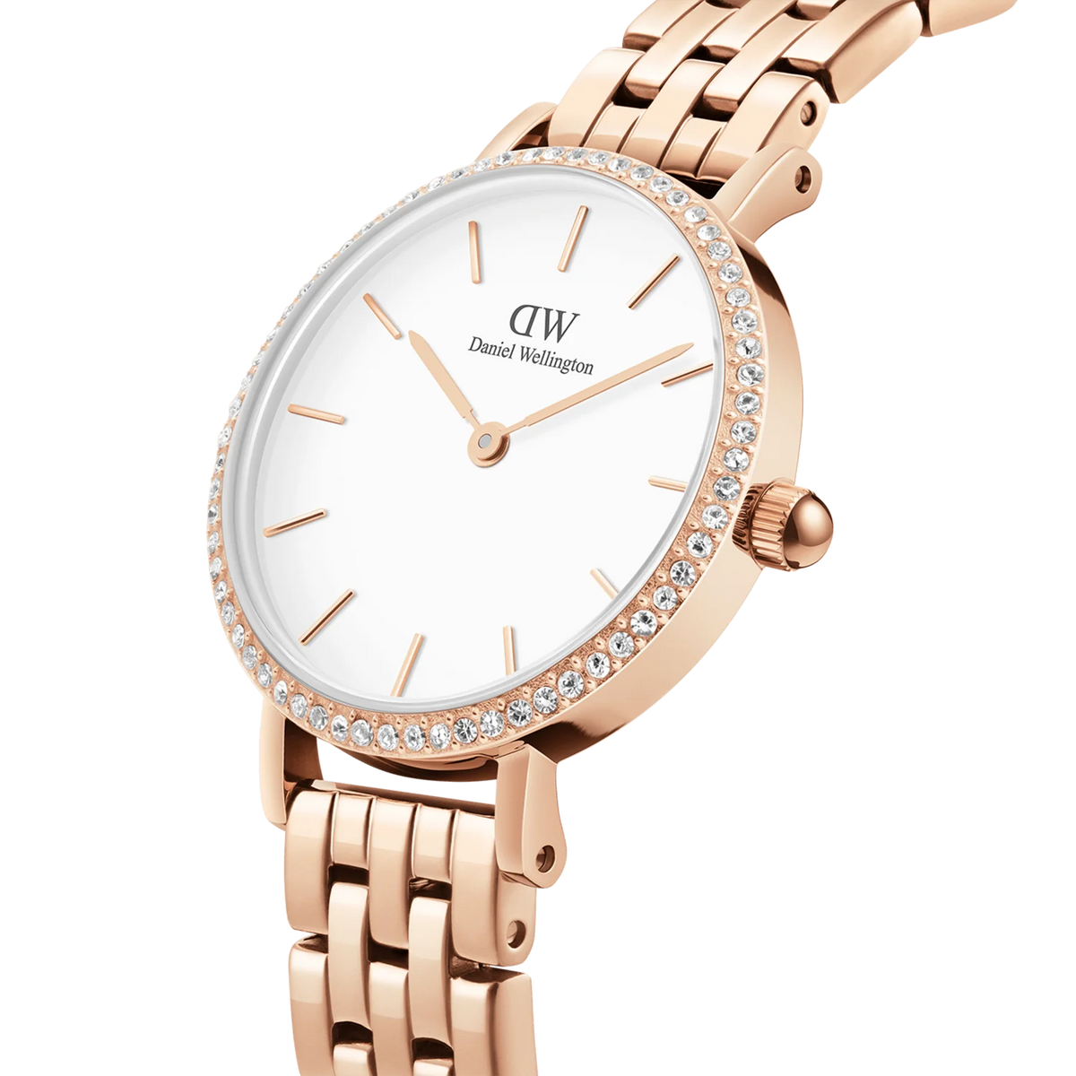 Daniel Wellington - Petite Lumine Bezel 5-Link Melrose