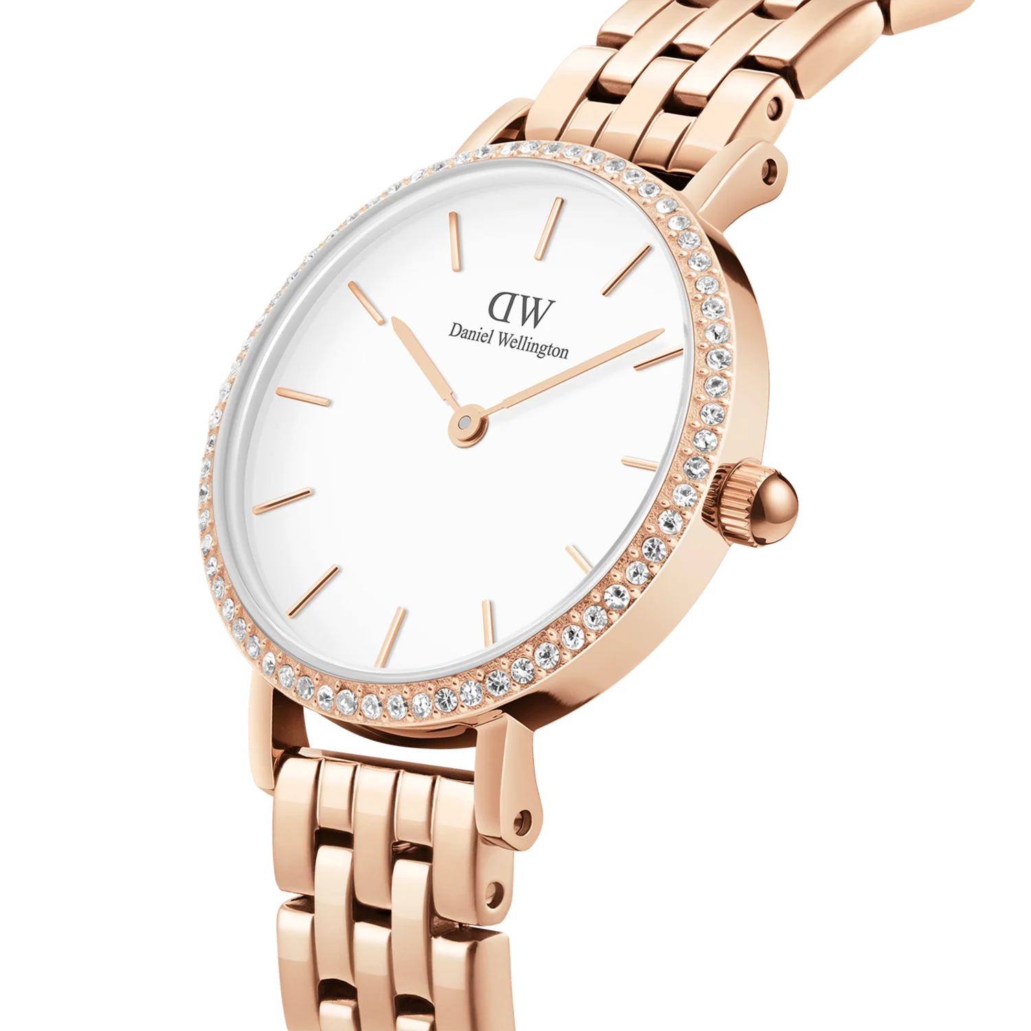 Daniel Wellington - Petite Lumine Bezel 5-Link Melrose
