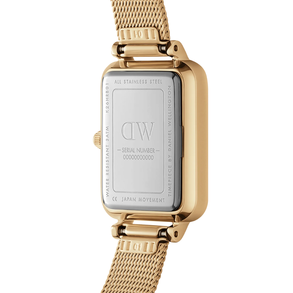 Daniel Wellington - Quadro Lumine Bezel Evergold