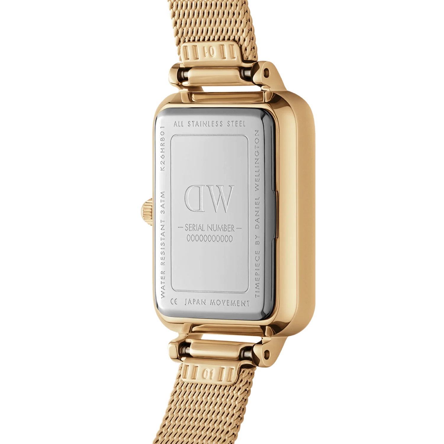 Daniel Wellington - Quadro Lumine Bezel Evergold