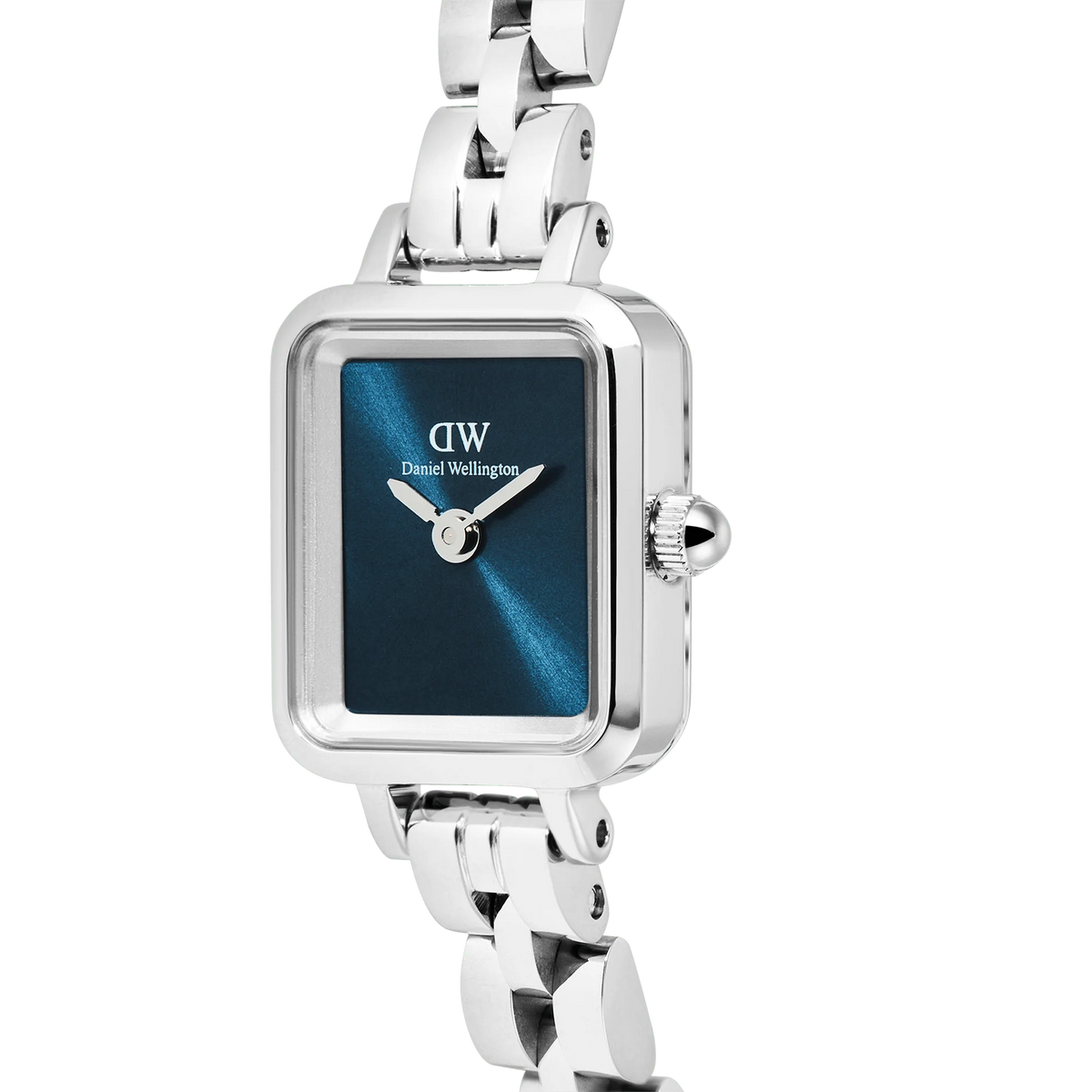 Daniel Wellington - Quadro Mini Arch 3-link Arctic Sunray Silver