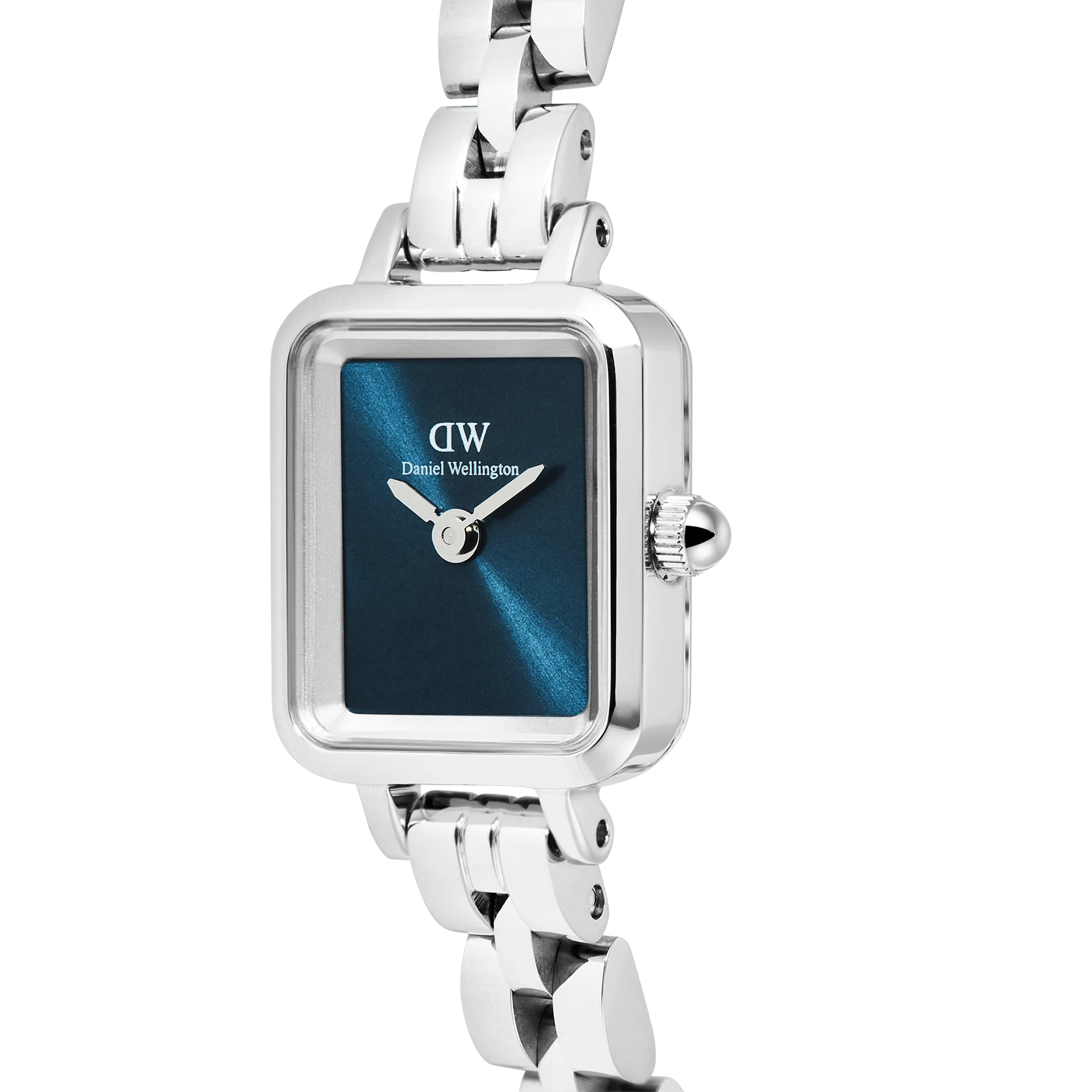 Daniel Wellington - Quadro Mini Arch 3-link Arctic Sunray Silver