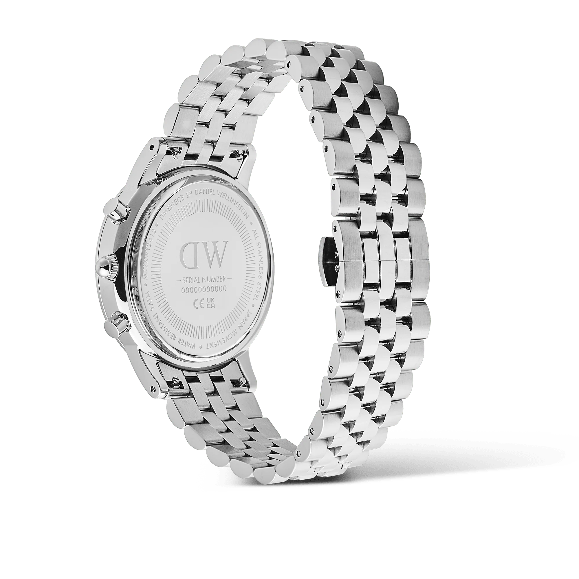 Daniel Wellington - Iconic Chronograph Arch 5-Link Arctic Panda