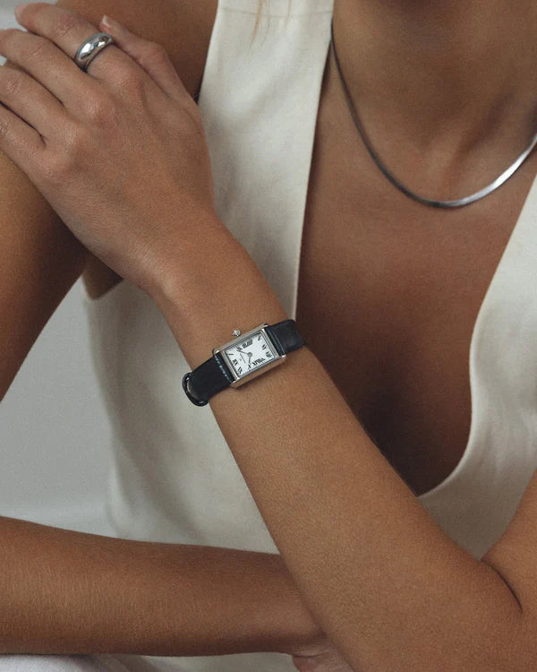 Mockberg Timeless Black Leather