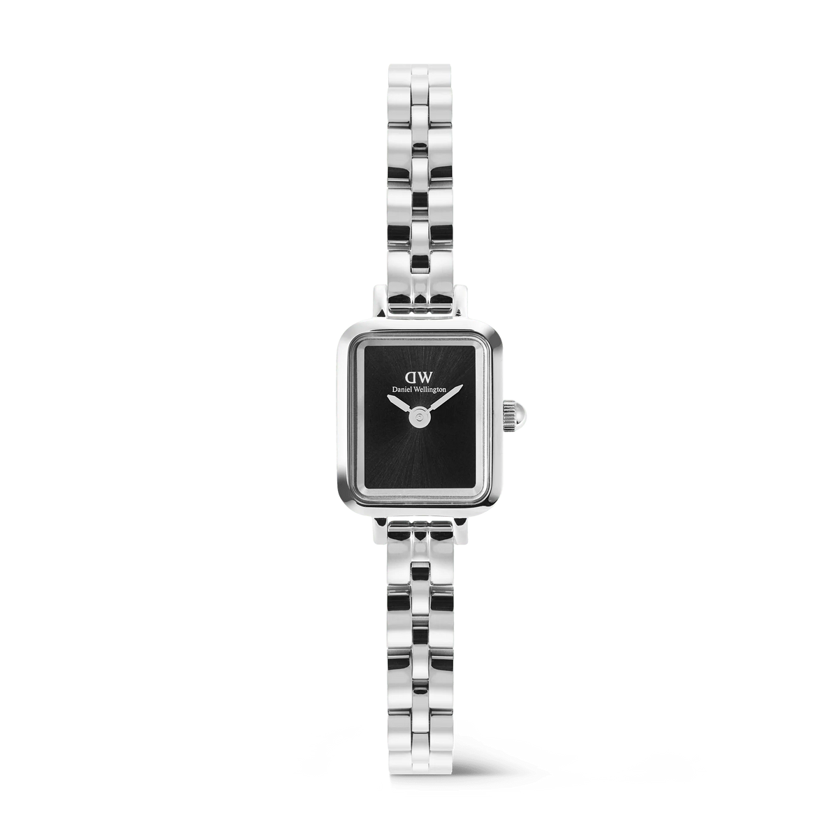 Daniel Wellington - Quadro Mini Arch 3-link Onyx Sunray Silver
