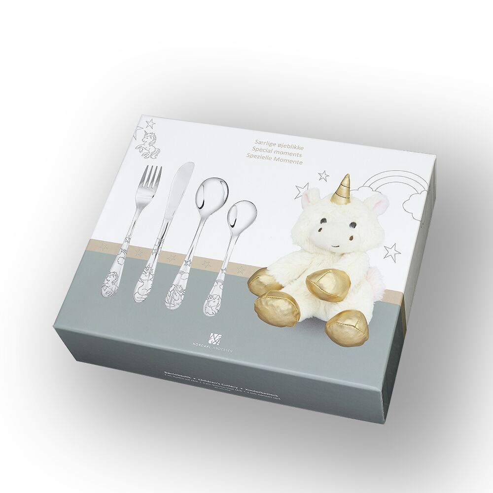 Hnífapör með bangsa